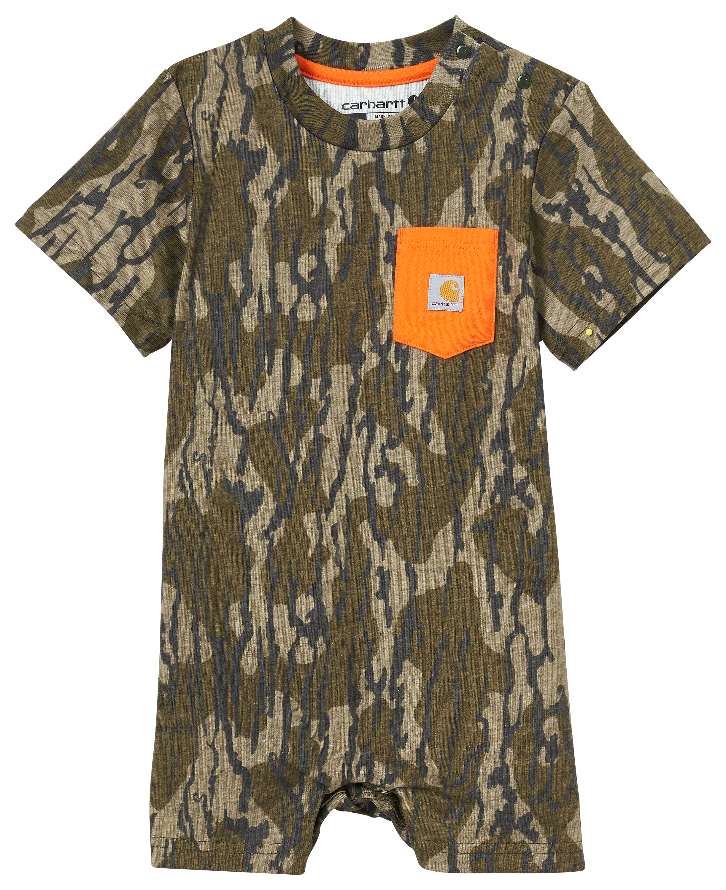 Carhartt Pocket Camo ShortSleeve Romper for Babies Cabela's